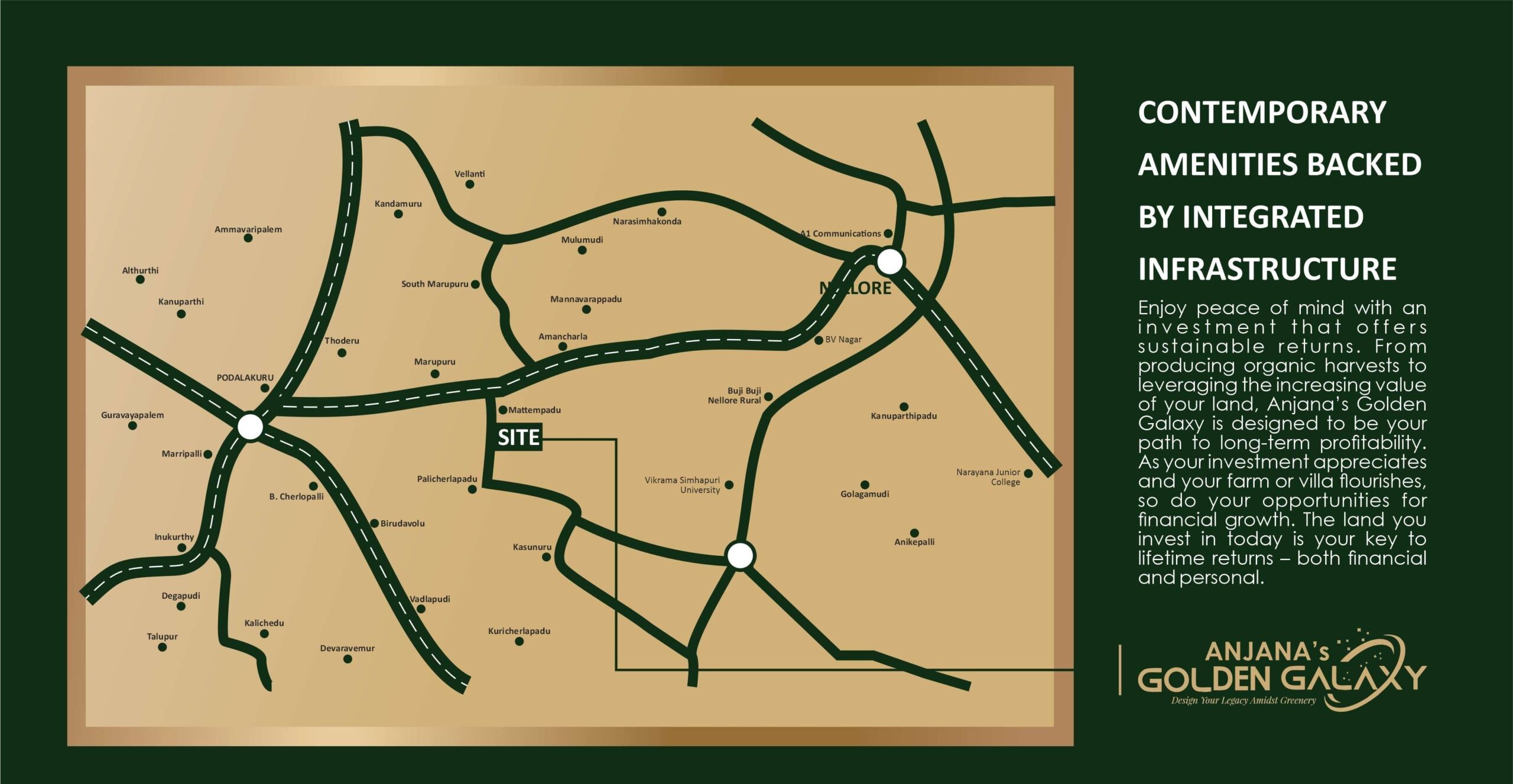 Anjana Infra Projects, offering HMDA-approved open plots, premium plots, and villa plots in a prime location near Maheshwaram. Invest in future-ready residential plots with top-notch infrastructure, excellent connectivity, and high growth potential. Secure your dream property today with Anjana Infra Developers premium plots!
